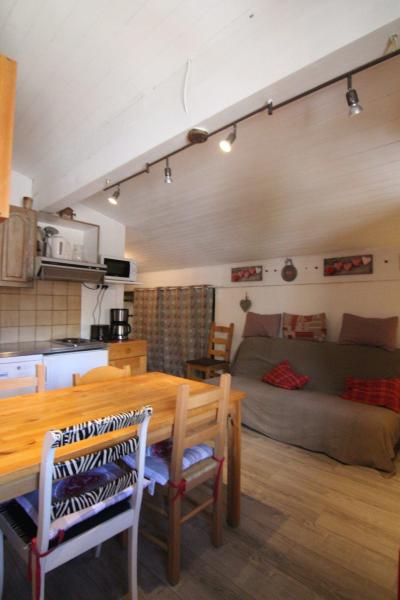 Rent in ski resort Studio 4 people (D6) - Résidence la Ménandière - Alpe d'Huez - Living room