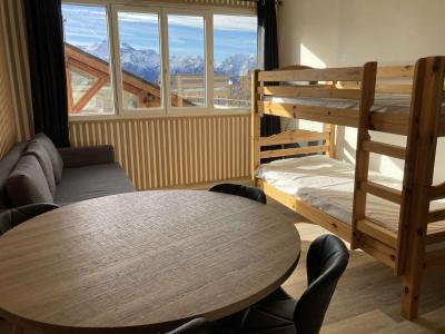 Location au ski Studio 4 personnes (O1) - Résidence la Ménandière - Alpe d'Huez - Séjour