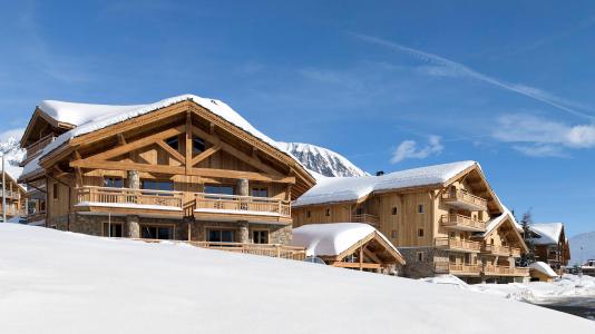Vacances en montagne Résidence le Cristal de l'Alpe - Alpe d'Huez - Extérieur hiver