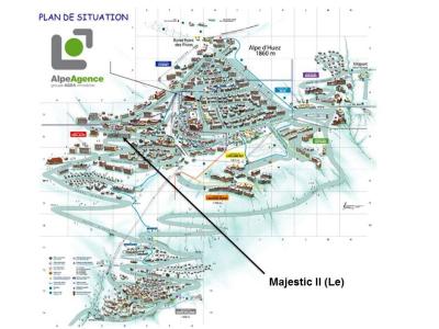 Soggiorno sugli sci Studio con alcova per 4 persone (L4) - Résidence le Majestic II - Alpe d'Huez
