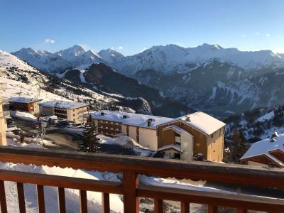 Wynajem na narty Apartament 2 pokojowy 5 osób (C4) - Résidence le Paradis C - Alpe d'Huez - Balkon