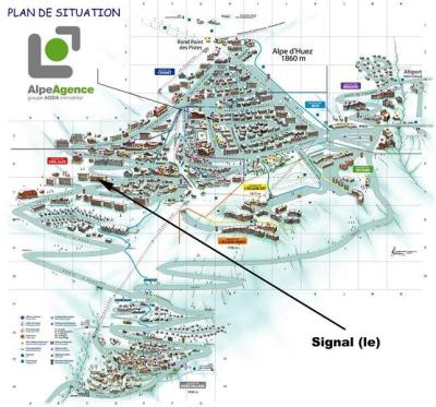 Location au ski Appartement 2 pièces 6 personnes (C4) - Résidence le Signal - Alpe d'Huez