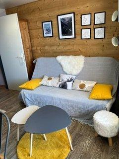 Skiverleih Studio Schlafnische 5 Personen (607) - Résidence les Bergers - Alpe d'Huez - Wohnzimmer