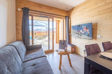 Skiverleih 2-Zimmer-Berghütte für 4 Personen (002) - Résidence Les Gentianes - Alpe d'Huez - Wohnzimmer