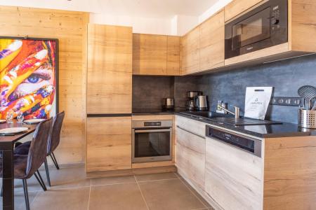 Alquiler al esquí Apartamento cabina 2 piezas para 4 personas (002) - Résidence Les Gentianes - Alpe d'Huez - Cocina