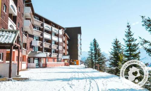 Location au ski Studio 5 personnes (Sélection 23m²) - Résidence les Horizons d'Huez - Maeva Home - Alpe d'Huez - Extérieur hiver