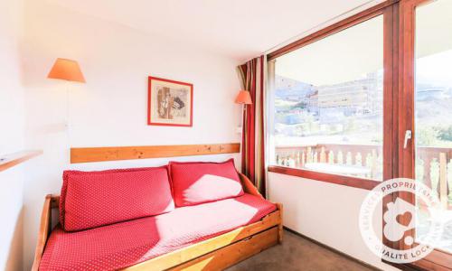 Location au ski Appartement 2 pièces 6 personnes (25m²) - Résidence les Mélèzes - Maeva Home - Alpe d'Huez - Extérieur hiver