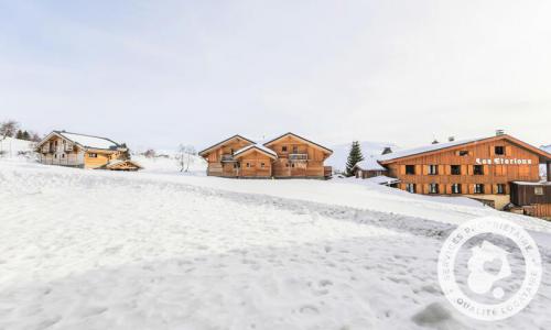 Location au ski Appartement 2 pièces 4 personnes (22m²) - Résidence les Mélèzes - Maeva Home - Alpe d'Huez - Extérieur hiver