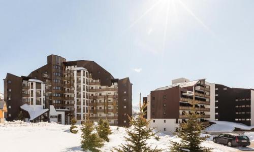 Location au ski Résidence les Mélèzes - MH - Alpe d'Huez - Extérieur hiver