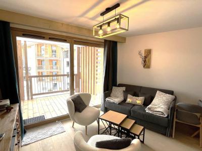 Rent in ski resort 2 room apartment cabin 4 people (B28) - Résidence Phoenix B - Alpe d'Huez - Living room