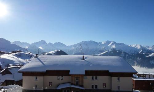 Location au ski Studio 4 personnes (30m²) - Résidence Pleiades - Alpe d'Huez - Extérieur hiver