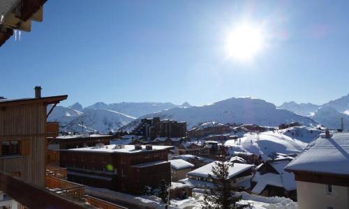 Location au ski Studio 4 personnes (30m²) - Résidence Pleiades - Alpe d'Huez - Extérieur hiver