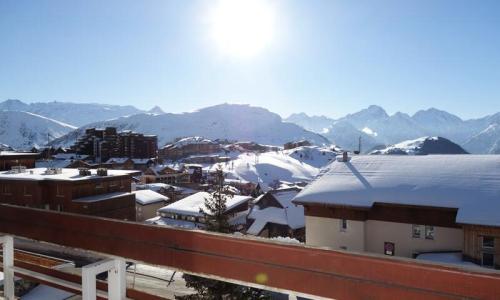 Location au ski Studio 4 personnes (30m²) - Résidence Pleiades - Alpe d'Huez - Extérieur hiver