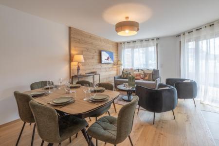Wynajem na narty Apartament 4 pokojowy 6 osób (B02) - Résidenec l'Expression - Alpe d'Huez - Jadalnia