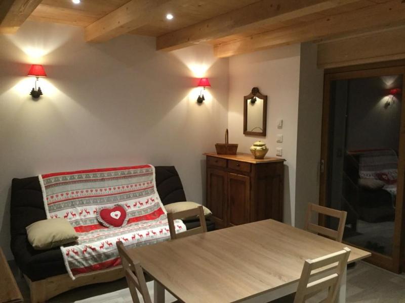 Location au ski Appartement 3 pièces mezzanine 5 personnes - Hameau le Pontet - Arêches-Beaufort - Séjour