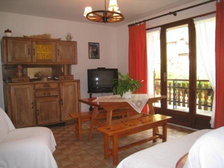Location au ski Appartement 3 pièces 6 personnes - Hameau les Curtillets - Arêches-Beaufort - Séjour