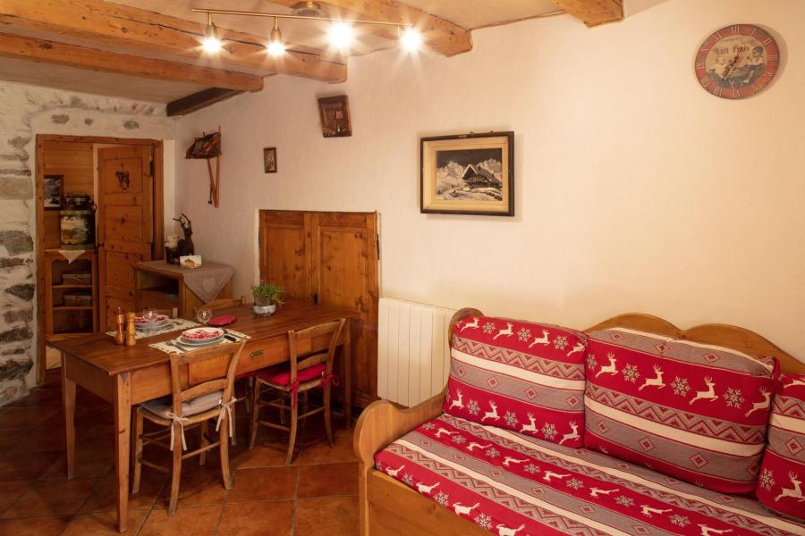 Rent in ski resort Studio 4 people (574572) - Hameau les Envers - Arêches-Beaufort - Living room