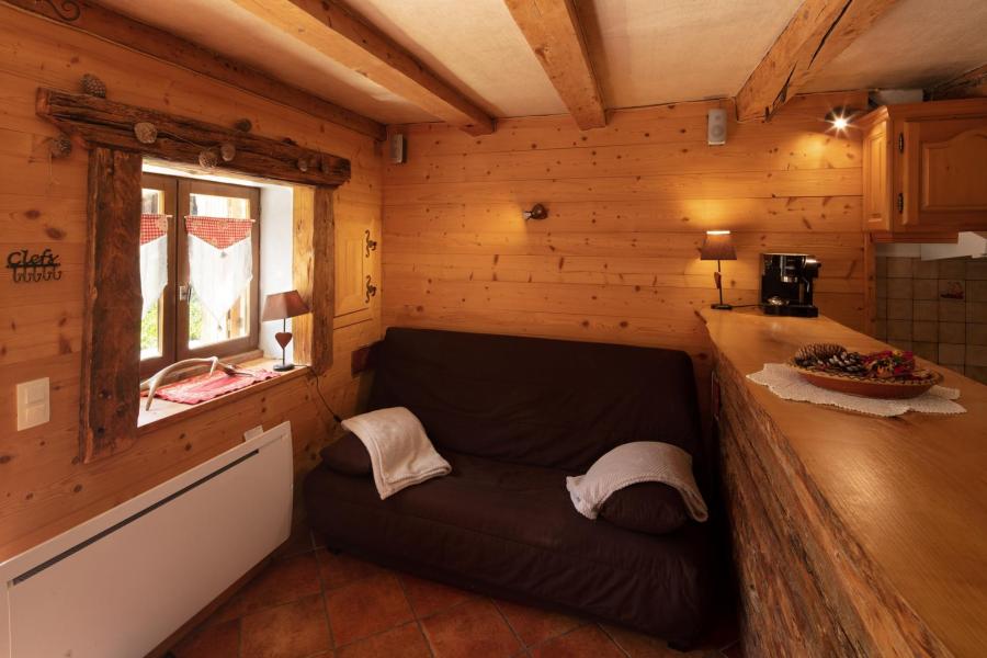 Rent in ski resort Studio 4 people (574572) - Hameau les Envers - Arêches-Beaufort - Living room