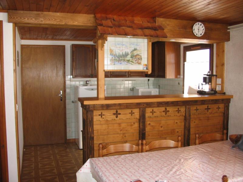 Rent in ski resort 2 room apartment 4 people - La Dray - Arêches-Beaufort - Living room