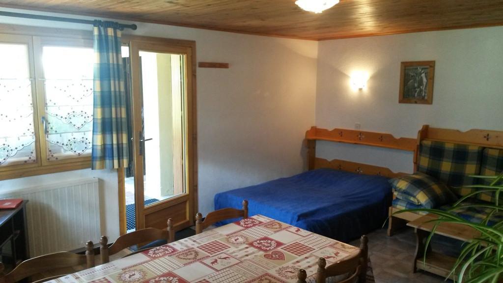 Ski verhuur Appartement 2 kamers 4 personen - La Dray - Arêches-Beaufort - Woonkamer