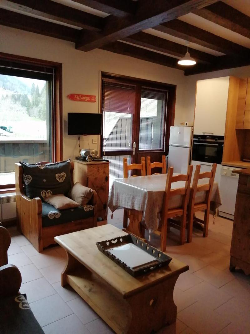Ski verhuur Studio cabine 4 personen - Le Chamois - Arêches-Beaufort - Appartementen
