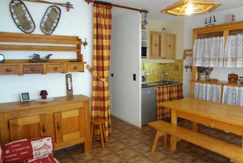Rent in ski resort 3 room apartment 6 people - Le Village de l'Argentine - Arêches-Beaufort - Living room