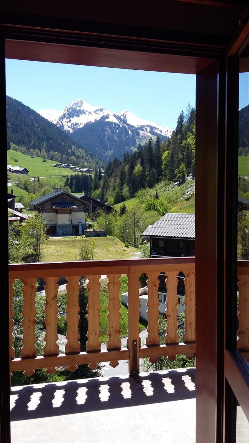 Skiverleih 4-Zimmer-Appartment für 6 Personen (36121) - Résidence le Val Blanc - Arêches-Beaufort - Terrasse