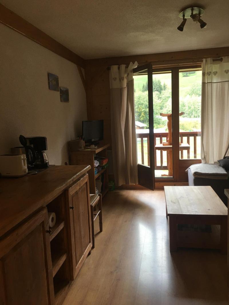 Rent in ski resort 2 room apartment 4 people (705280) - Résidence les Chalets du Planay - Arêches-Beaufort - Living room