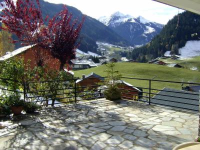 Ski verhuur Appartement 2 kamers bergnis 4 personen (545200) - Entrée du village d'Arêches - Arêches-Beaufort - Terras