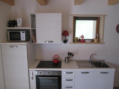 Rent in ski resort 3 room mezzanine apartment 5 people - Hameau le Pontet - Arêches-Beaufort - Kitchenette