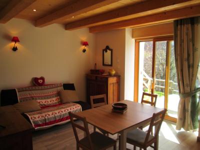 Rent in ski resort 3 room mezzanine apartment 5 people - Hameau le Pontet - Arêches-Beaufort - Living room