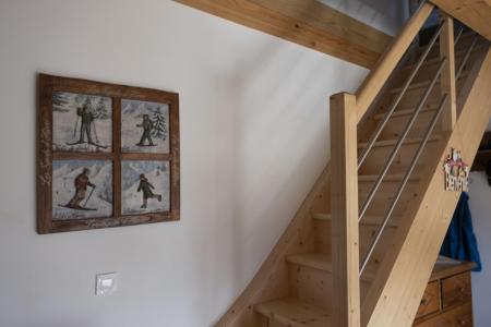 Location au ski Appartement 3 pièces mezzanine 5 personnes - Hameau le Pontet - Arêches-Beaufort - Escalier