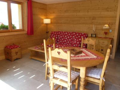 Rent in ski resort 2 room apartment 4 people - Hameau les Gérats - Arêches-Beaufort - Living room