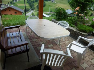 Skiverleih 2-Zimmer-Appartment für 4 Personen - La Dray - Arêches-Beaufort - Terrasse