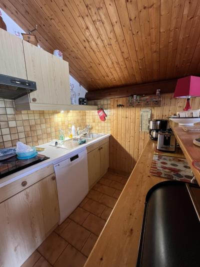 Rent in ski resort 3 room duplex apartment 6 people - Le Chamois - Arêches-Beaufort - Kitchenette