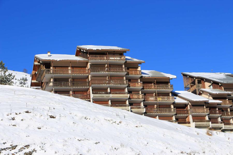 Location au ski Résidence Bois Gentil A - Auris en Oisans - Extérieur hiver
