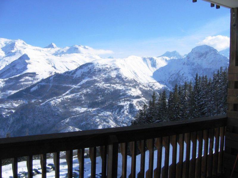 Rent in ski resort Studio sleeping corner 4 people (635) - Résidence Bois Gentil A - Auris en Oisans - Winter outside