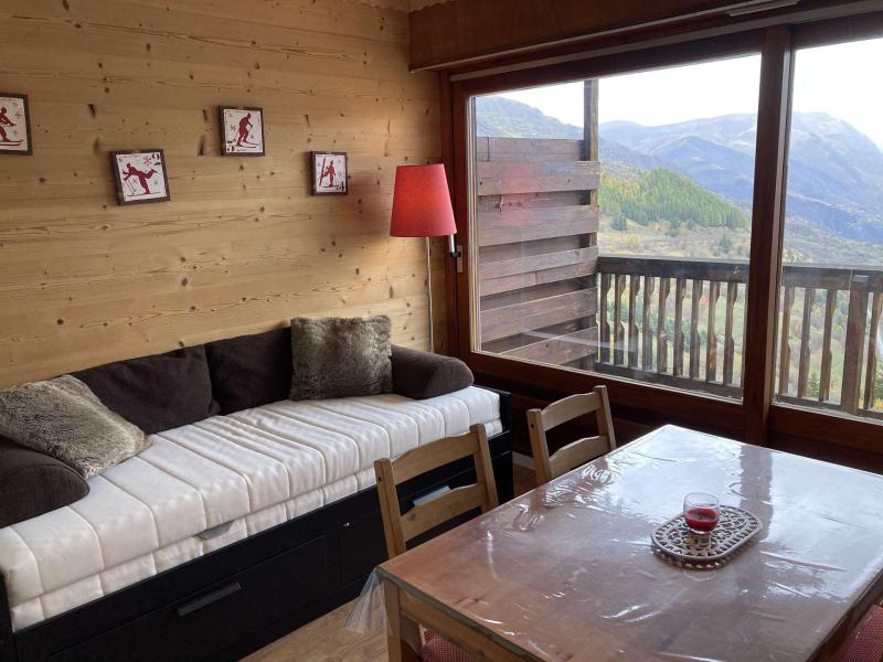 Rent in ski resort Studio sleeping corner 3 people (413) - Résidence Bois Gentil A - Auris en Oisans