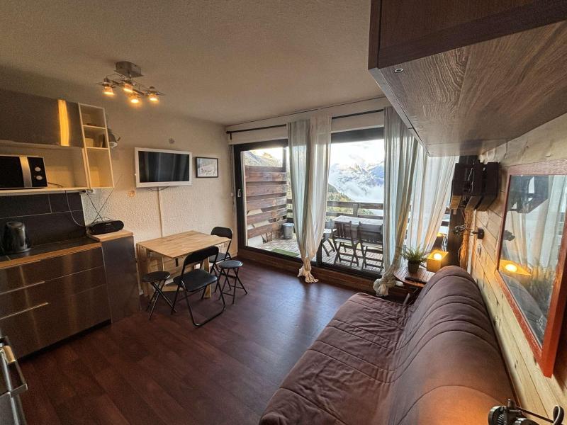 Rent in ski resort 2 room apartment 4 people (047) - Résidence Bois Gentil B - Auris en Oisans - Living room