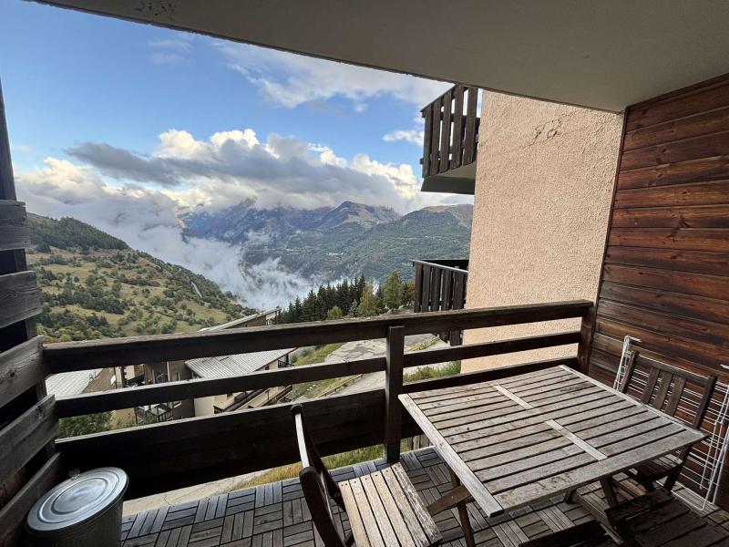 Ski verhuur Appartement 2 kamers 4 personen (047) - Résidence Bois Gentil B - Auris en Oisans - Balkon