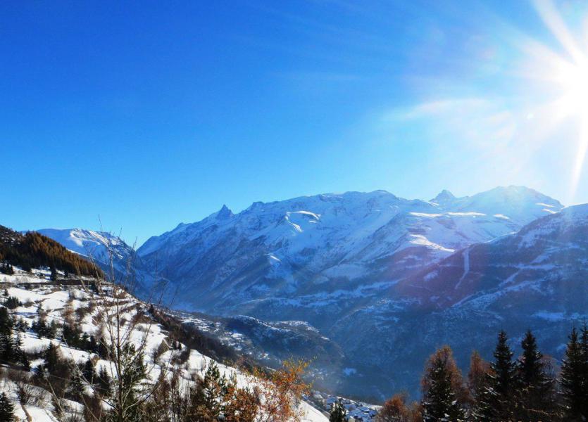 Location au ski Appartement 2 pièces cabine 3 personnes (004) - Résidence Iris - Auris en Oisans - Extérieur hiver