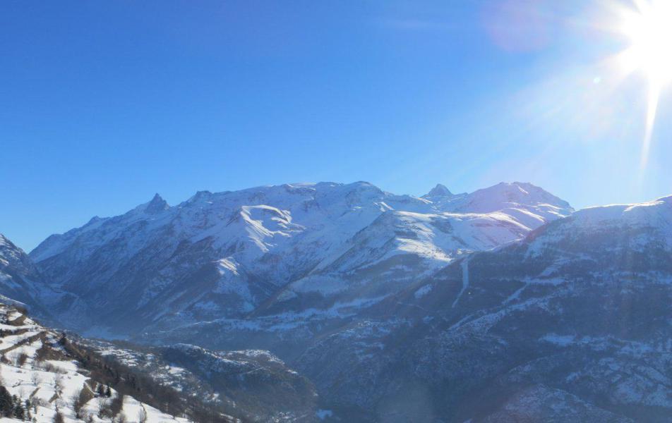 Urlaub in den Bergen 2-Zimmer-Holzhütte für 3 Personen (039) - Résidence Iris - Auris en Oisans - Draußen im Winter