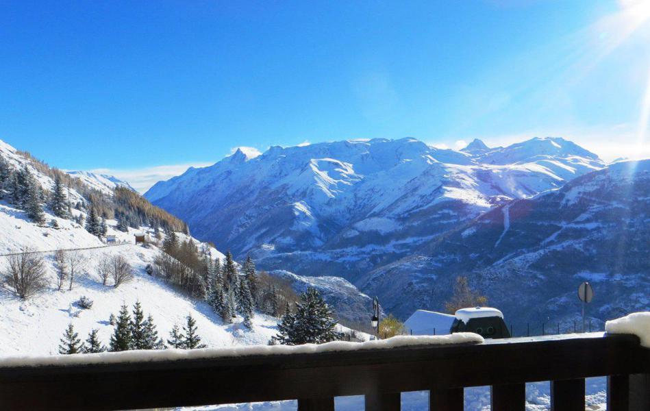 Location au ski Studio coin montagne 4 personnes (001) - Résidence Jandri - Auris en Oisans - Extérieur hiver