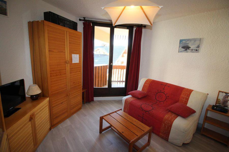 Rent in ski resort Studio sleeping corner 4 people (406) - Résidence l'Étendard - Auris en Oisans - Living room