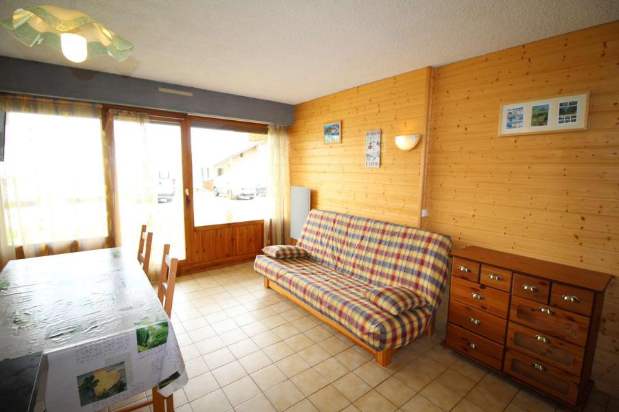 Ski verhuur Studio bergnis 4 personen (003) - Résidence les Campanules - Auris en Oisans - Woonkamer