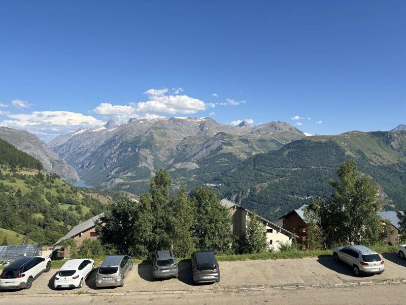 Wynajem na narty Apartament 2 pokojowy 4 osób (218) - Résidence les Chardons - Auris en Oisans - Balkon