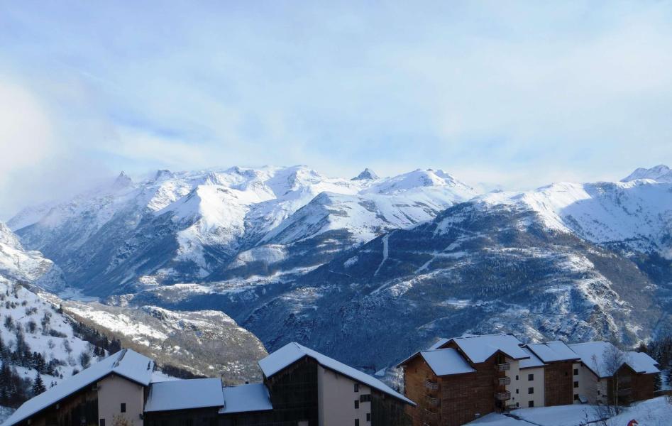 Location au ski Studio coin montagne 4 personnes (432) - Résidence les Chardons - Auris en Oisans - Balcon