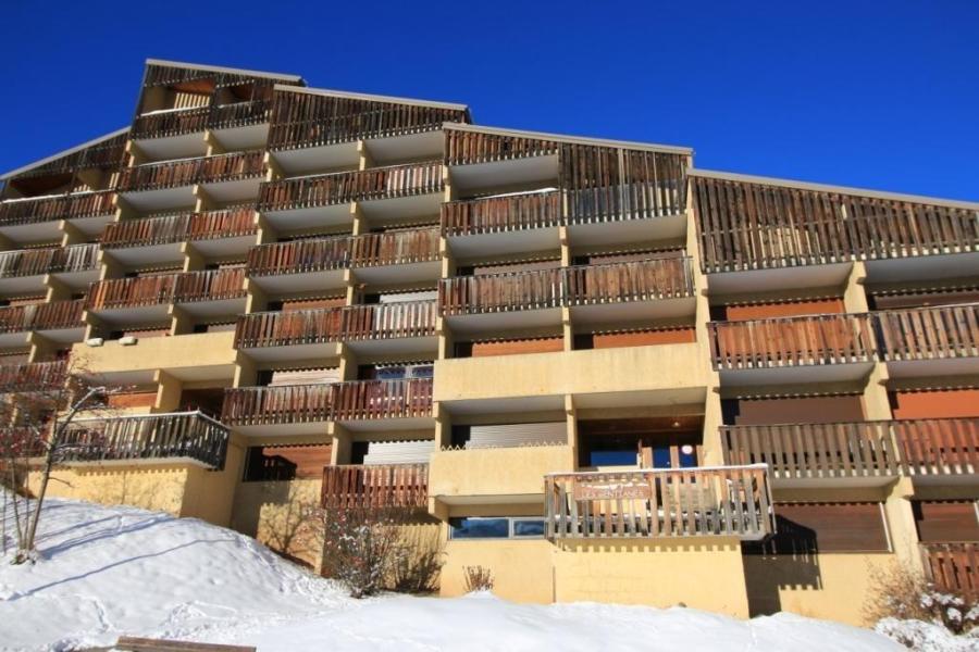 Ski verhuur Appartement duplex 5 kamers 10 personen (633) - Résidence les Gentianes - Auris en Oisans - Buiten winter