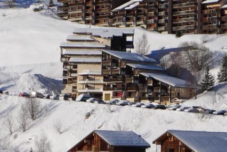 Ski verhuur Résidence les Silènes - Auris en Oisans - Buiten winter