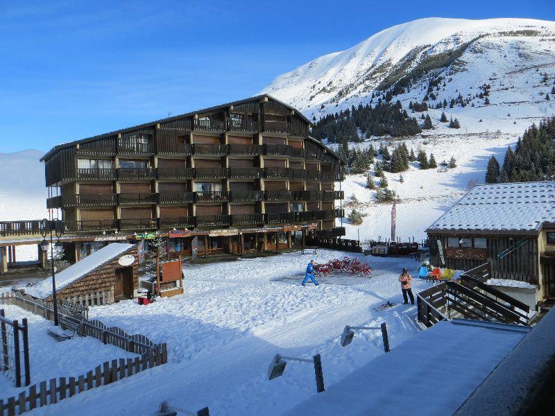 Ski verhuur Résidence Martagons A - Auris en Oisans - Buiten winter